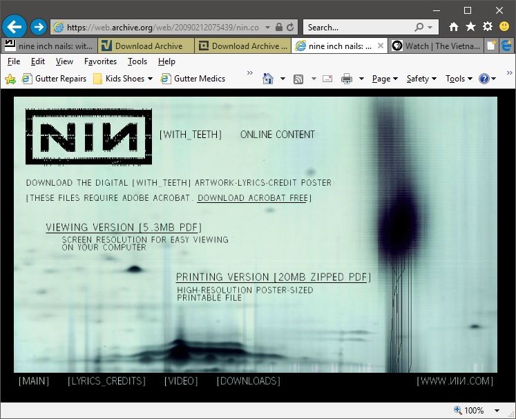 Nine Inch Nails Year Zero Rar Download